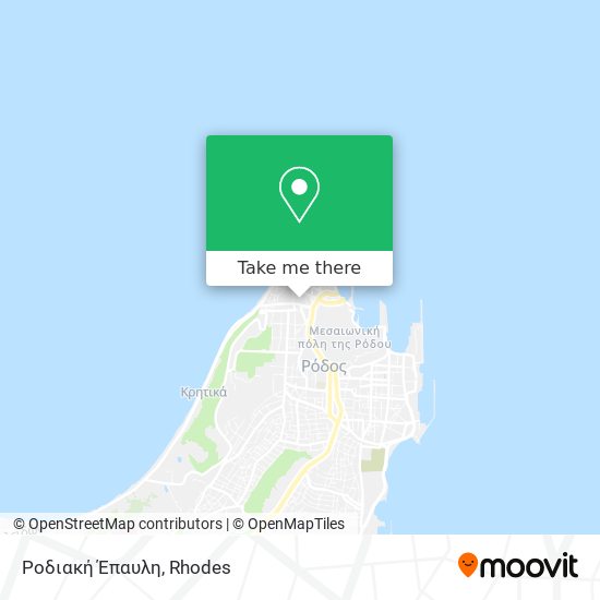 Ροδιακή Έπαυλη map