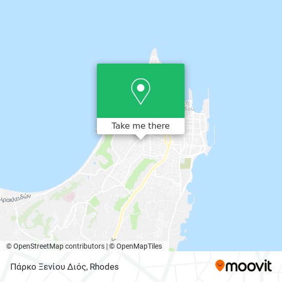 Πάρκο Ξενίου Διός map