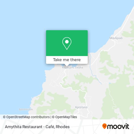 Amythita Restaurant - Café map