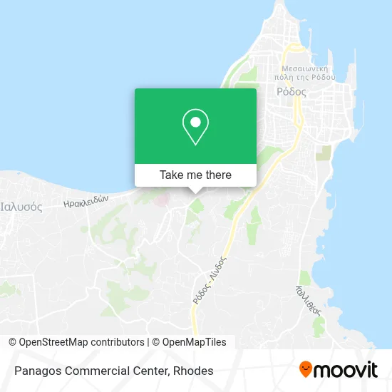 Panagos Commercial Center map