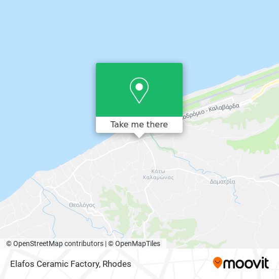 Elafos Ceramic Factory map