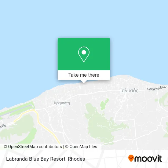 Labranda Blue Bay Resort map