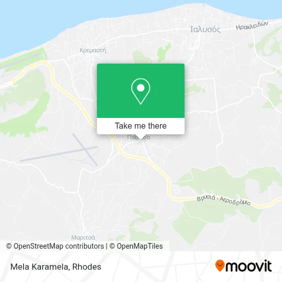 Mela Karamela map