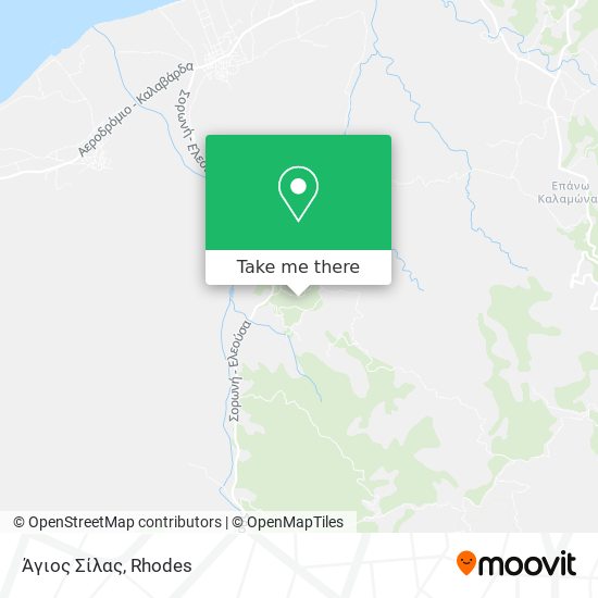 Άγιος Σίλας map