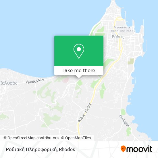 Ροδιακή Πληροφορική map