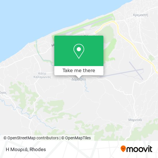Η Μουριά map