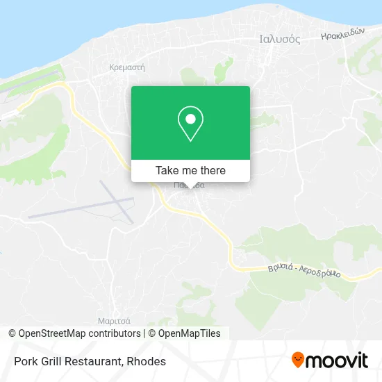 Pork Grill Restaurant map