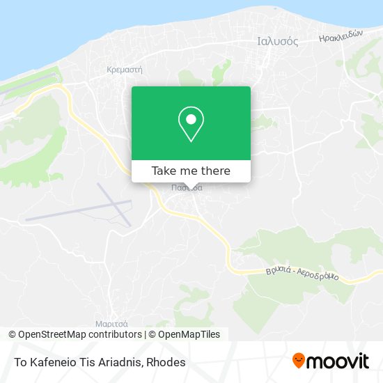 To Kafeneio Tis Ariadnis map