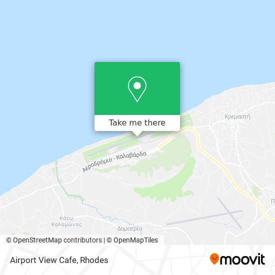 Airport View Cafe map