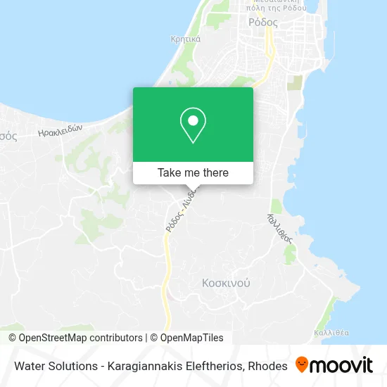 Water Solutions - Karagiannakis Eleftherios map