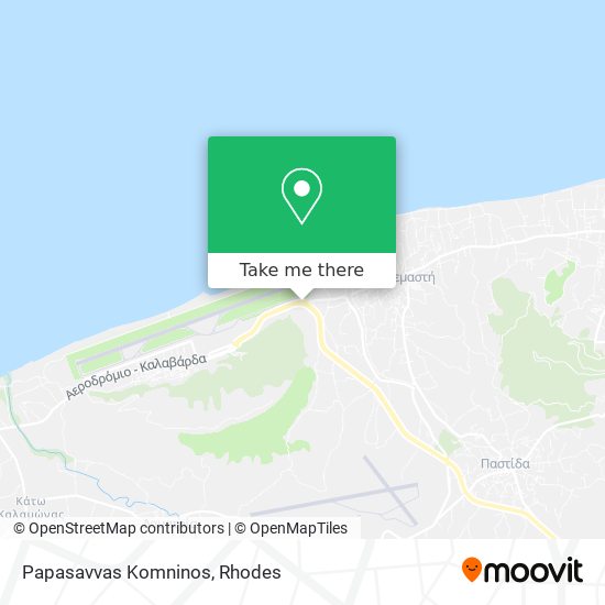 Papasavvas Komninos map