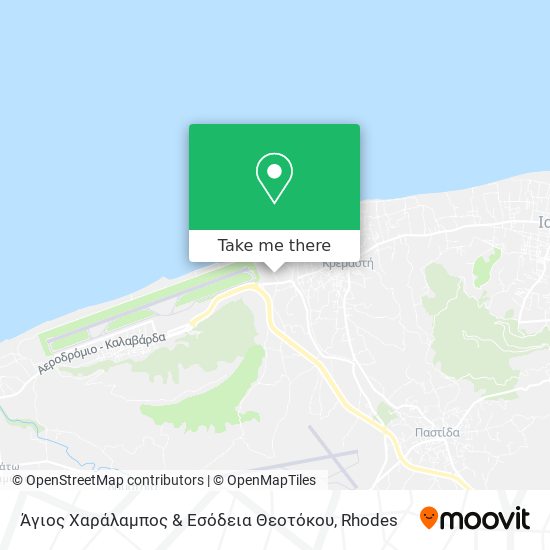 Άγιος Χαράλαμπος & Εσόδεια Θεοτόκου map