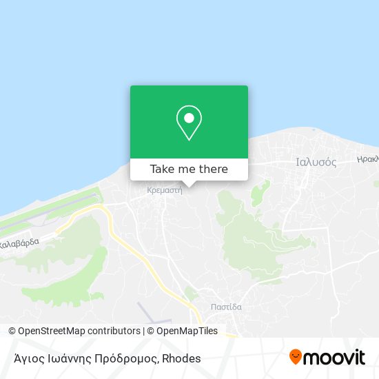 Άγιος Ιωάννης Πρόδρομος map