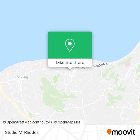 Studio M map