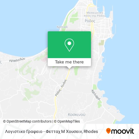 Λογιστικο Γραφειο - Φετταχ Μ Χουσειν map