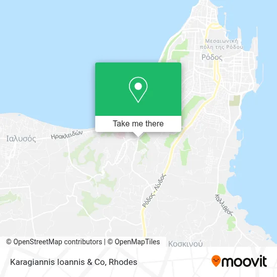 Karagiannis Ioannis & Co map