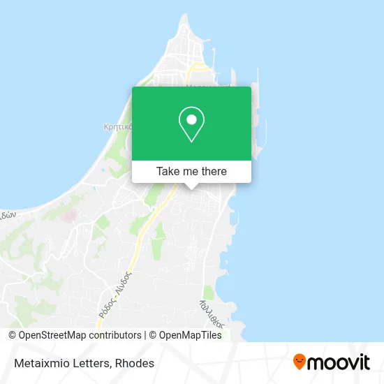 Metaixmio Letters map