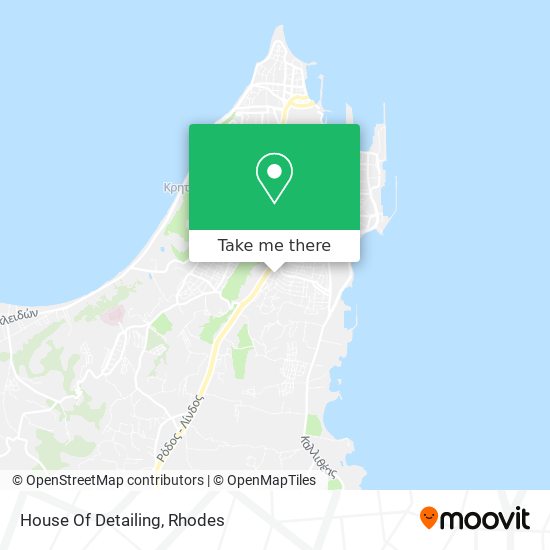 House Of Detailing map