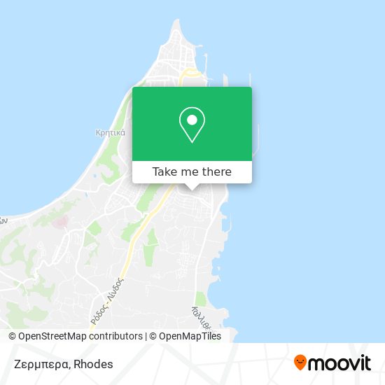 Ζερμπερα map