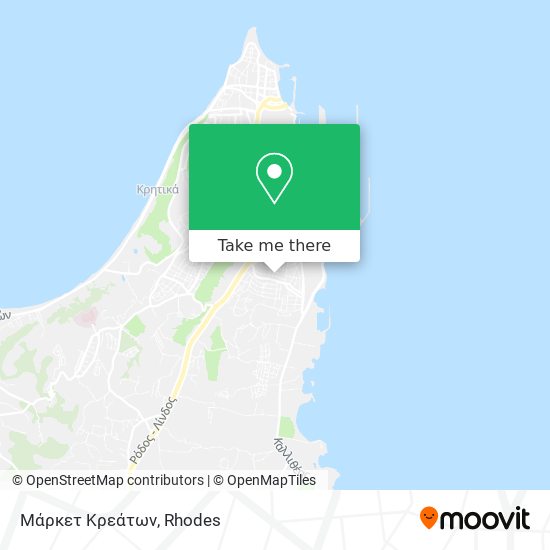 Μάρκετ Κρεάτων map