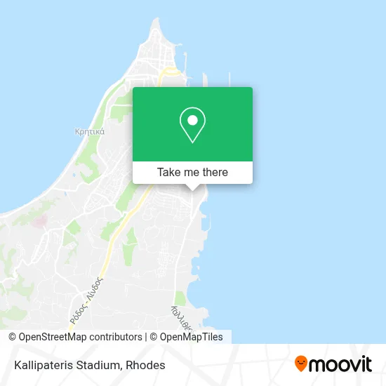 Kallipateris Stadium map