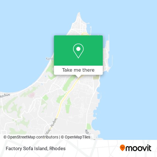 Factory Sofa Island map