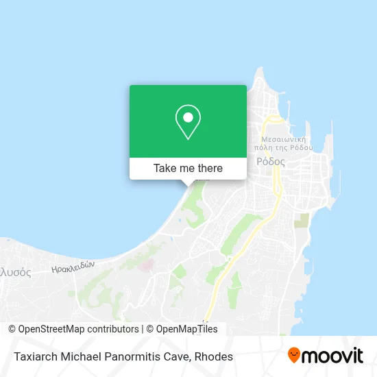 Taxiarch Michael Panormitis Cave map