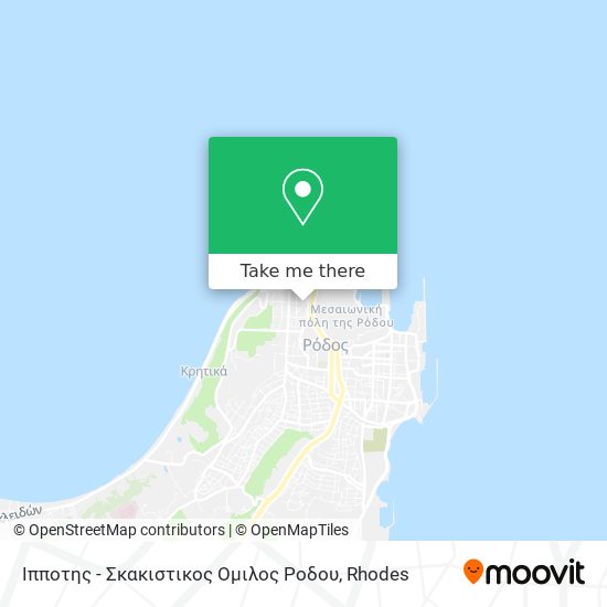 Ιπποτης - Σκακιστικος Ομιλος Ροδου map