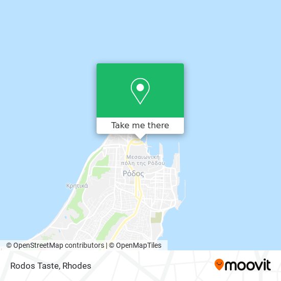 Rodos Taste map