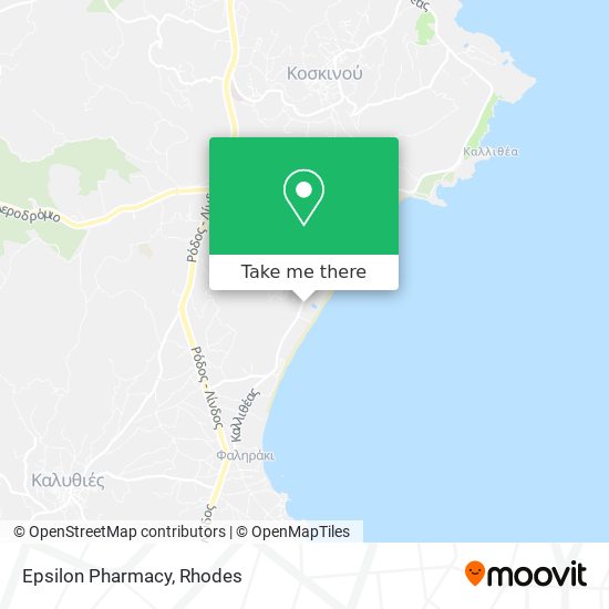 Epsilon Pharmacy map