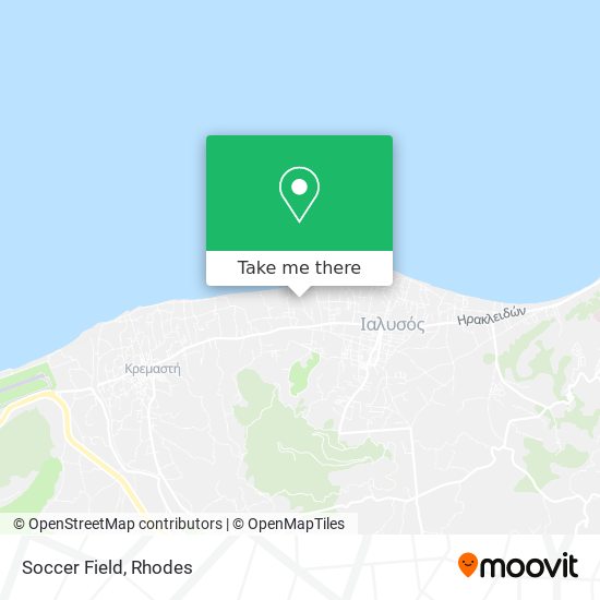 Soccer Field map