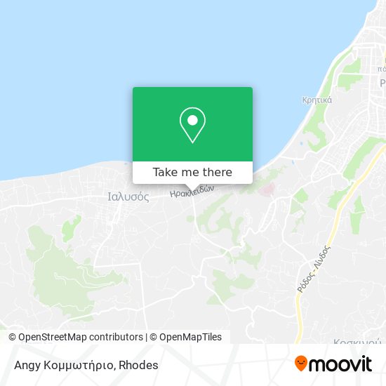 Angy Κομμωτήριο map