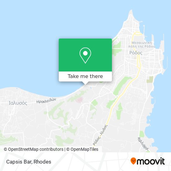 Capsis Bar map