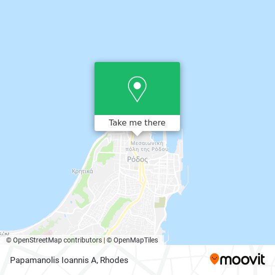 Papamanolis Ioannis A map