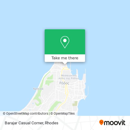 Barajar Casual Corner map
