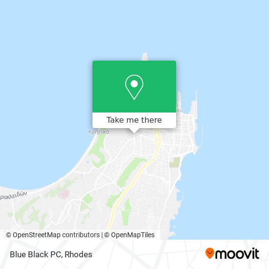 Blue Black PC map
