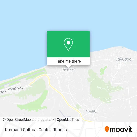 Kremasti Cultural Center map