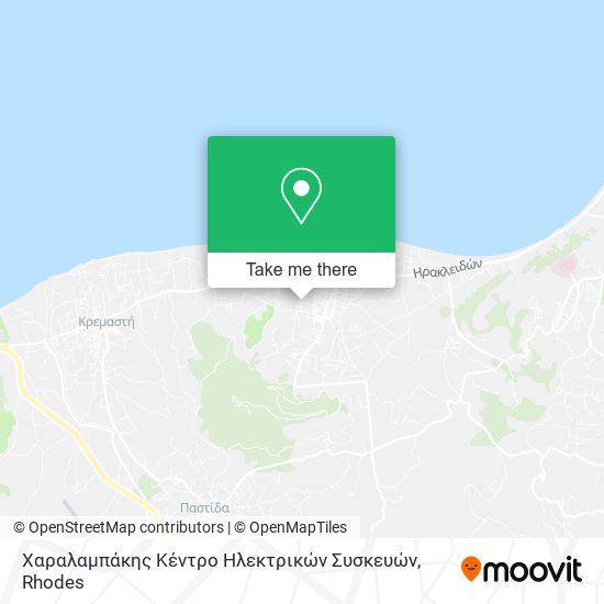 Χαραλαμπάκης Κέντρο Ηλεκτρικών Συσκευών map