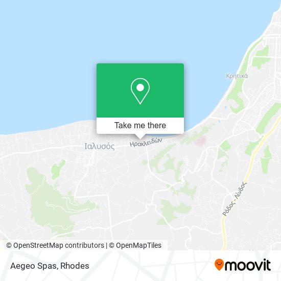 Aegeo Spas map