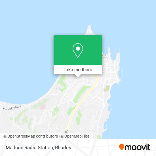 Madcon Radio Station map