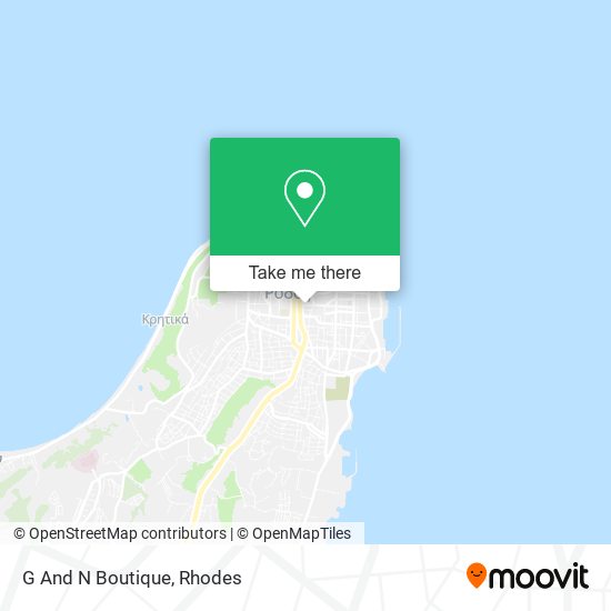 G And N Boutique map