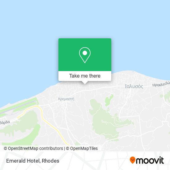 Emerald Hotel map