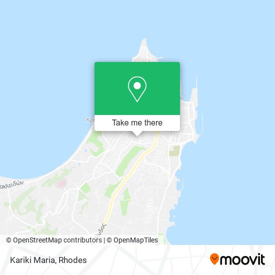 Kariki Maria map