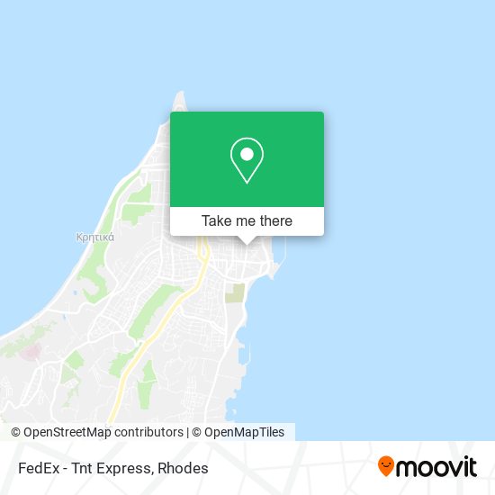 FedEx - Tnt Express map