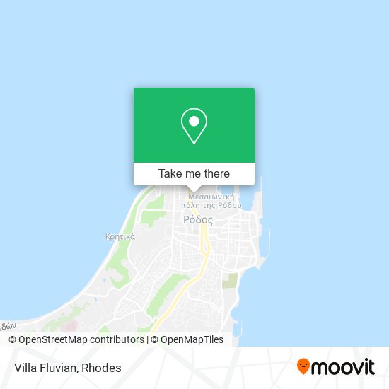 Villa Fluvian map