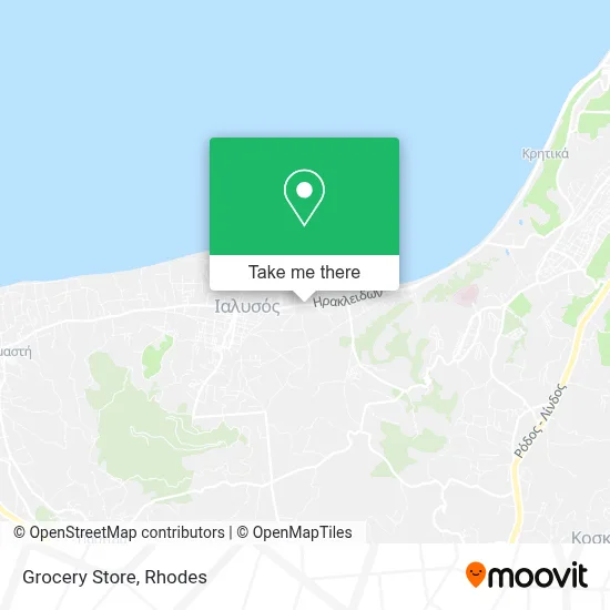 Grocery Store map