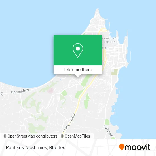 Politikes Nostimies map