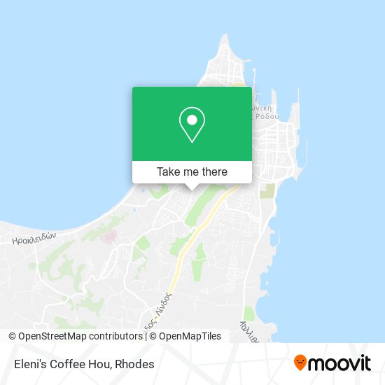 Eleni's Coffee Hou map