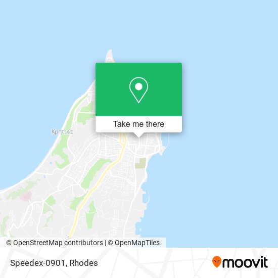 Speedex-0901 map