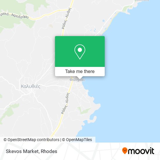 Skevos Market map